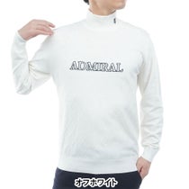 アドミラル Admiral　メンズ ダイヤケーブル 長袖 ハイネック セーター ADMA677　2026年モデル