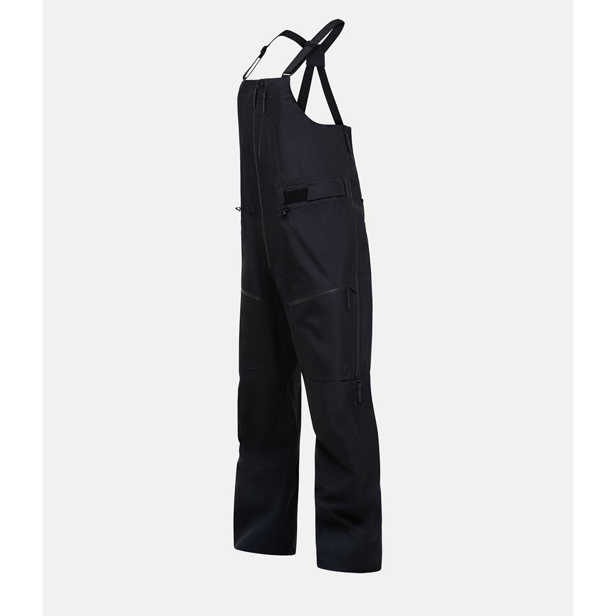 ピークパフォーマンス PEAK PERFORMANCE　スキー スノーボードウェア ウィメンズ バーティカルゴアテックスプロビブパンツ W Vertical Gore-Tex Pro Bib Pants G80473-010 2025-2026 着用時の背面デザインを確認できる画像