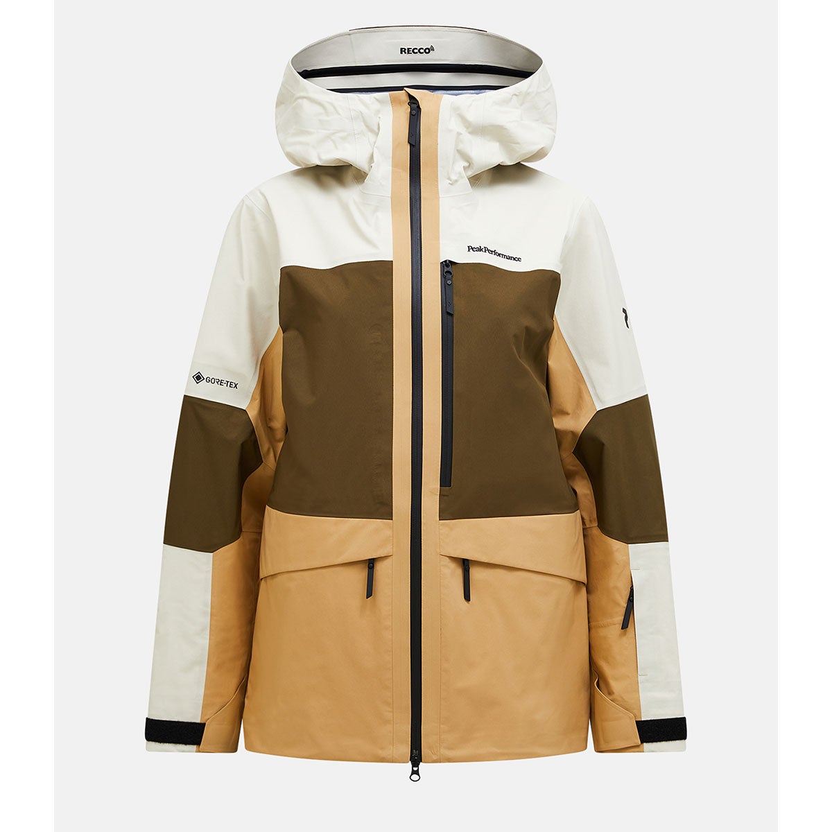 ピークパフォーマンス PEAK PERFORMANCE　スキー スノーボードウェア ウィメンズグラビディーゴアテックス3レイヤージャケット W Gravity Gore-Tex 3L Jacket G80510-030 2025-2026 SIERRA SAND/Meadow Moss