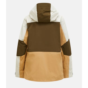 ピークパフォーマンス PEAK PERFORMANCE　スキー スノーボードウェア ウィメンズグラビディーゴアテックス3レイヤージャケット W Gravity Gore-Tex 3L Jacket G80510-030 2025-2026 着用時の正面デザインとシルエットを確認できる画像