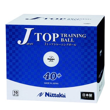 ニッタク Nittaku　ジャパントップ トレ球 10ダース 卓球ボール NB-1367 ホワイト　 ホワイト