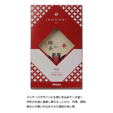 ニッタク Nittaku　卓球ラケット テナリー暁炎 シェークラケット NC-0515 グリップ形状やブレード構造のディテールを確認できる画像