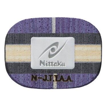 ニッタク Nittaku　卓球ラケット ファクティブ7 攻撃用 シェークラケット NE-6186 NE-6187 ブレード側面や合板の積層構成を確認できる画像