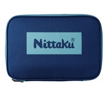 ニッタク Nittaku　カラーロゴケース 卓球ケース NK-7226 サックス（04）