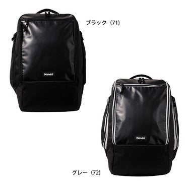 ニッタク Nittaku　アップライト デイパック 34L NK-7530 ブラック（71） バッグの開口部や収納内部を確認できる画像