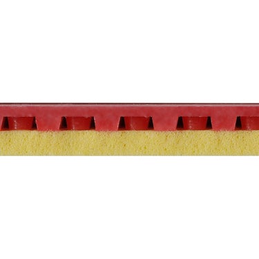 ニッタク Nittaku　フライアット EVO 裏ソフト卓球ラバー NR-8122 レッド（20） 卓球ラバーのシート表面を確認できる画像