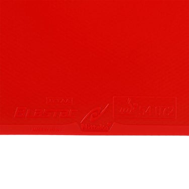 ニッタク Nittaku　ブラスタック 卓球ラバー NR-8123 レッド（20） ラバーのスポンジ層または断面構造を確認できる画像