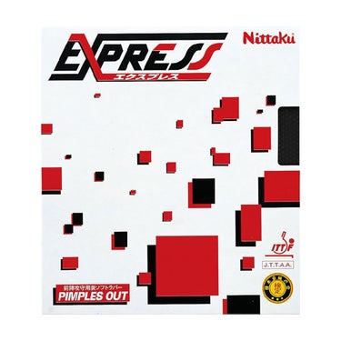 ニッタク Nittaku　エクスプレス 卓球ラバー NR-8521 ブラック（71） ブラック（71）