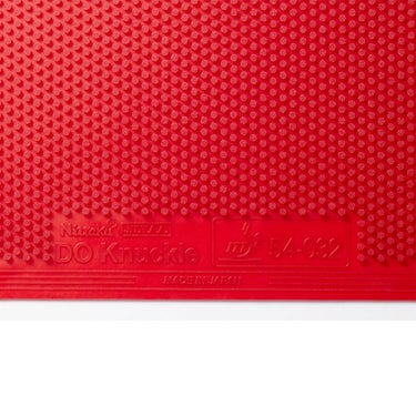 ニッタク Nittaku　ドナックル 1枚 卓球ラバー NR-8572 レッド（20） 卓球ラバーのシート表面を確認できる画像