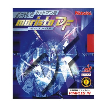ニッタク Nittaku　モリストDF 卓球ラバー NR-8672 レッド（20） レッド（20）