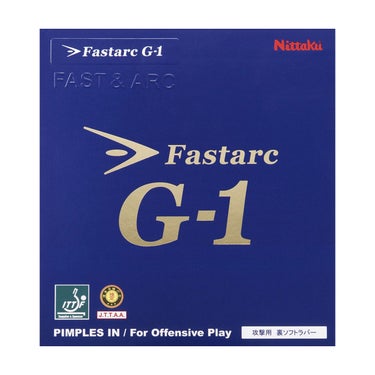 ニッタク Nittaku　ファスターク G-1 卓球ラバー NR-8702 レッド（20）　 レッド（20）