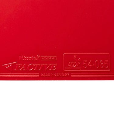 ニッタク Nittaku　ファクティブ 卓球ラバー NR-8720 レッド（20） ラバーのスポンジ層または断面構造を確認できる画像