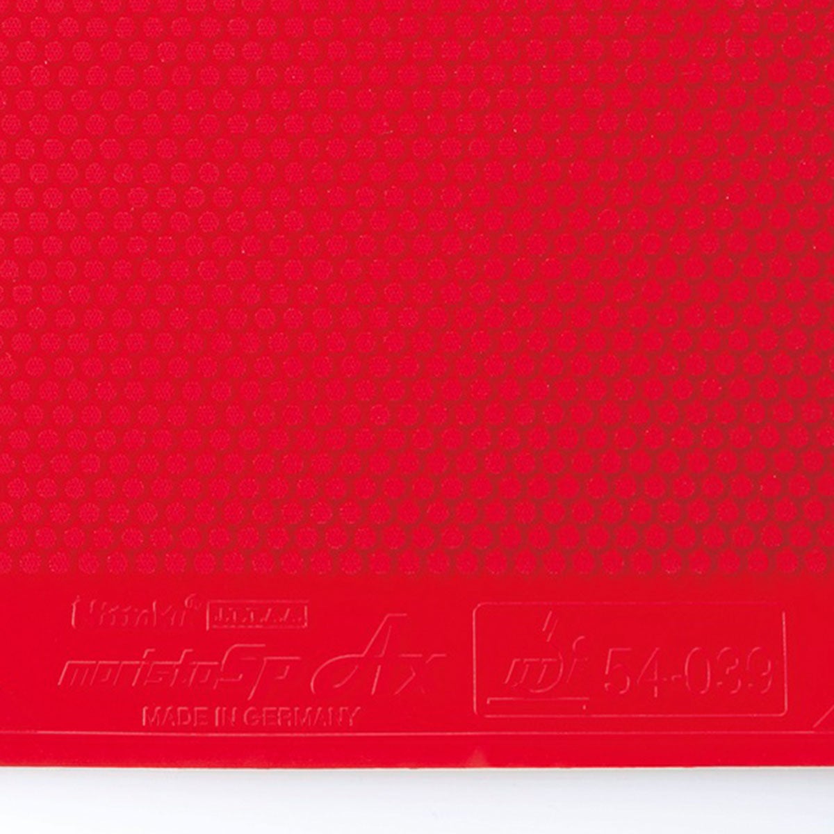 ニッタク Nittaku　モリストSP AX 卓球ラバー NR-8723 レッド（20） 卓球ラバーのシート表面を確認できる画像