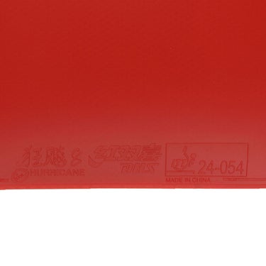 ニッタク Nittaku　キョウヒョウ8-80 裏ソフト卓球ラバー NR-8788 レッド（20） ラバーのスポンジ層または断面構造を確認できる画像
