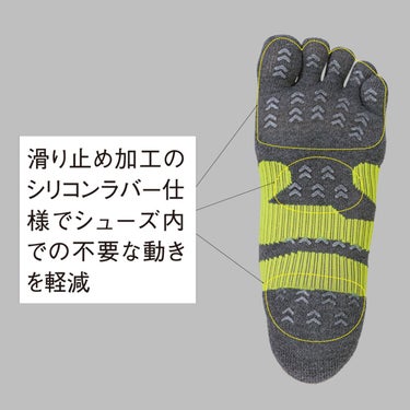 ニッタク Nittaku　卓球ソックス FIVE FINGER SOCKS 5本指ソックス 男女兼用 NW-2900 ロゴ、縫製、フィット部などのディテールまたは機能説明を確認できる画像