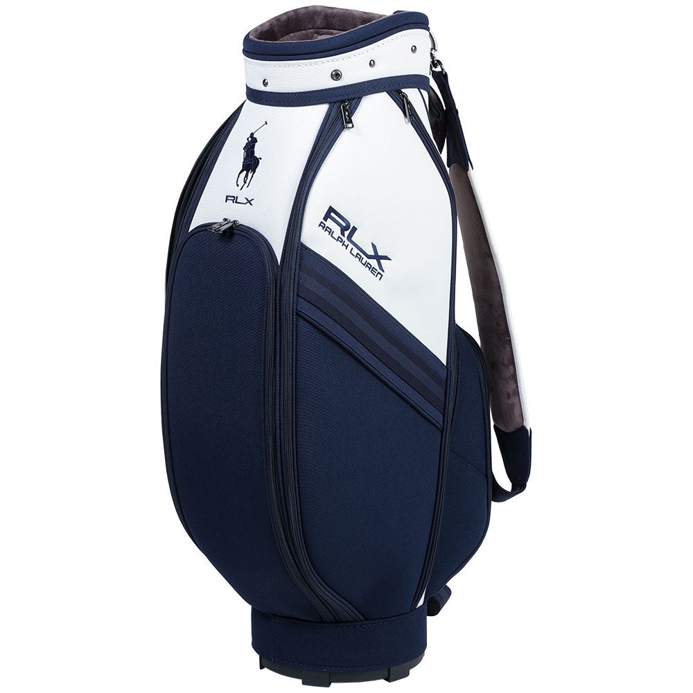 RLX GOLF Polo　ガレッジスタイルベア キャディバッグ RLC025 NV ネイビー キャディバッグの反対側を確認できる画像