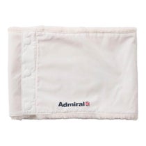 アドミラル Admiral　ボタンホックタフタ ネックウォーマー ADMB5B14 00 ホワイト　2026年モデル