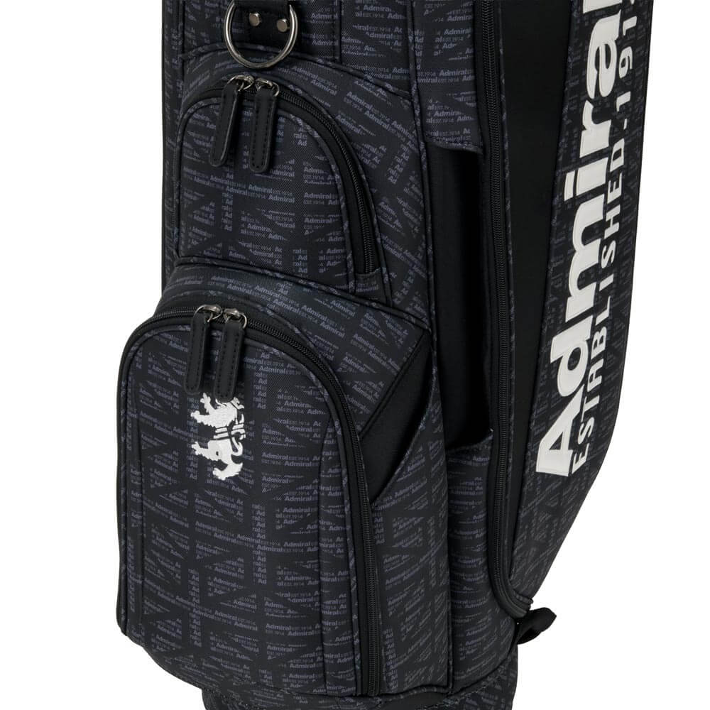 アドミラル Admiral　モノグラム カート キャディバッグ ADMG6AC7 10 ブラック 詳細7
