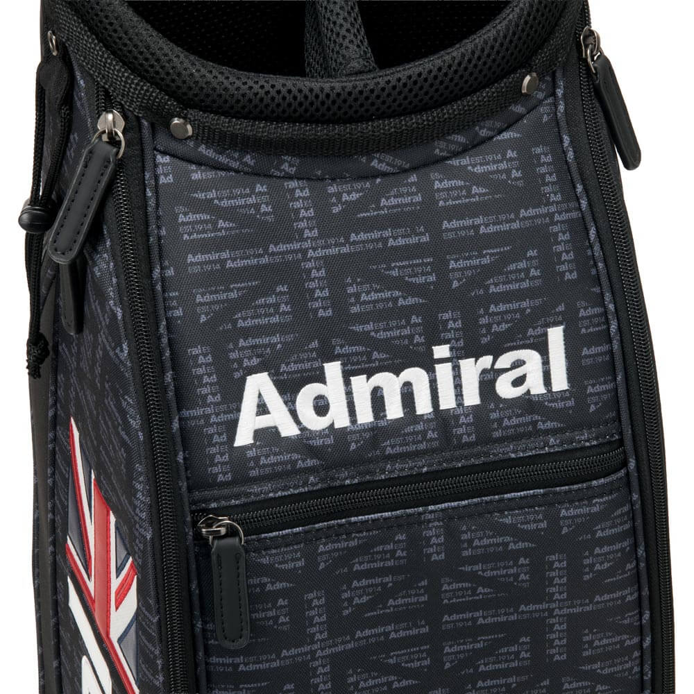 アドミラル Admiral　モノグラム カート キャディバッグ ADMG6AC7 10 ブラック 詳細10