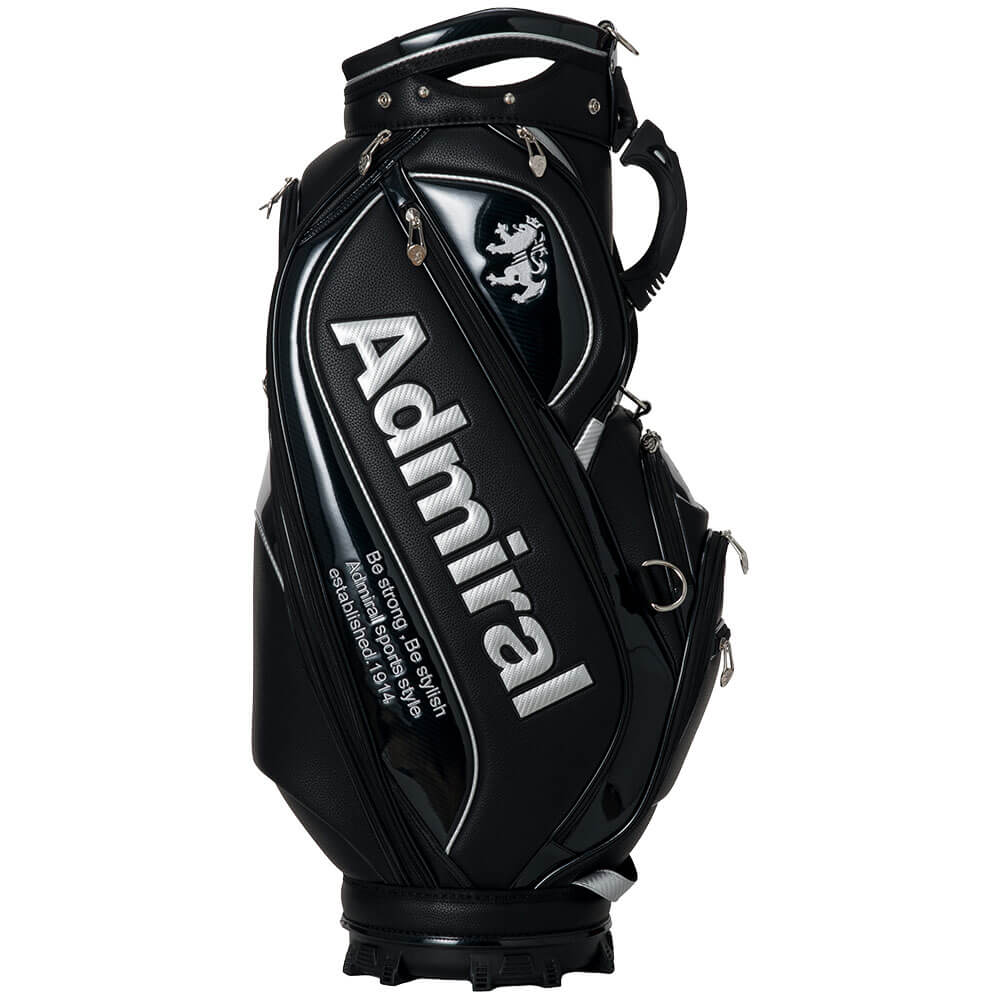 アドミラル Admiral　プロスポーツ カート キャディバッグ ADMG6BC2 10 ブラック キャディバッグ背面を確認できる画像