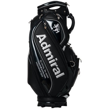 アドミラル Admiral　プロスポーツ カート キャディバッグ ADMG6BC2 10 ブラック キャディバッグ背面を確認できる画像