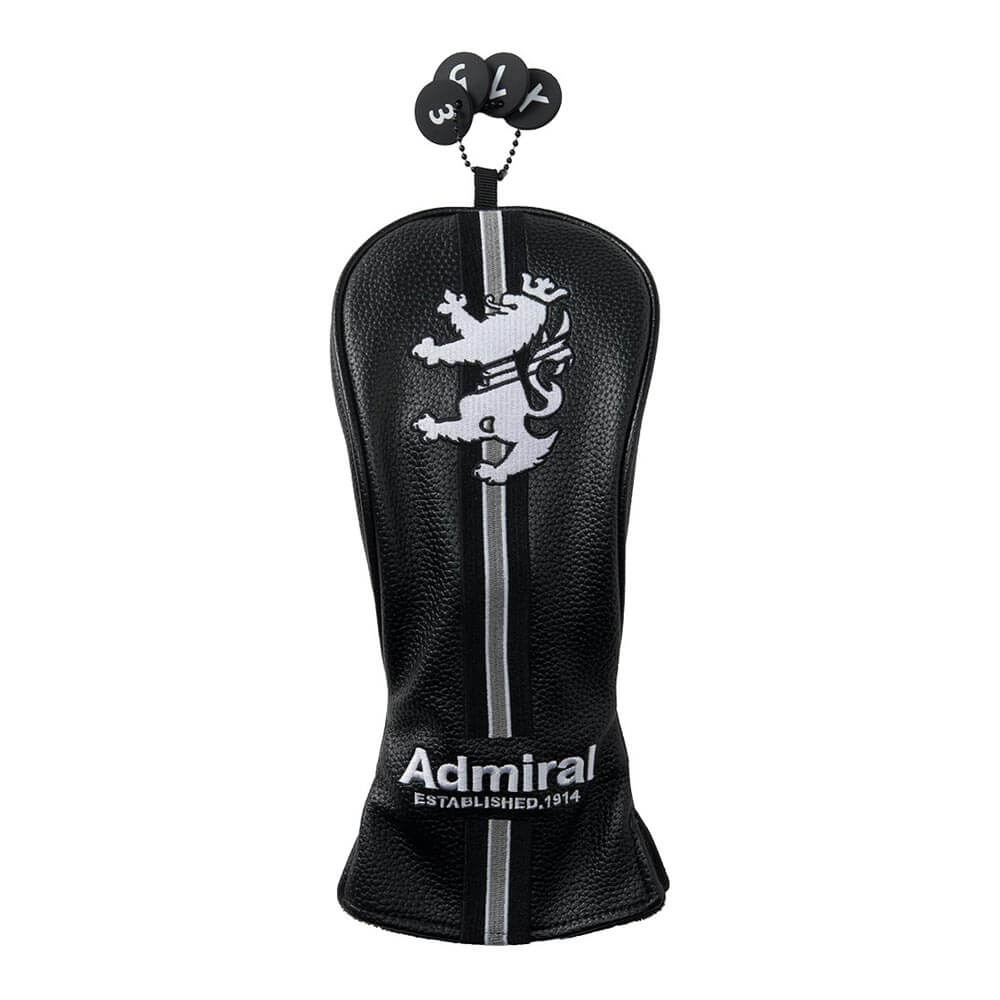 アドミラル Admiral　ランパント ヘッドカバー フェアウェイウッド用 ADMG6BHB 10 ブラック 詳細1