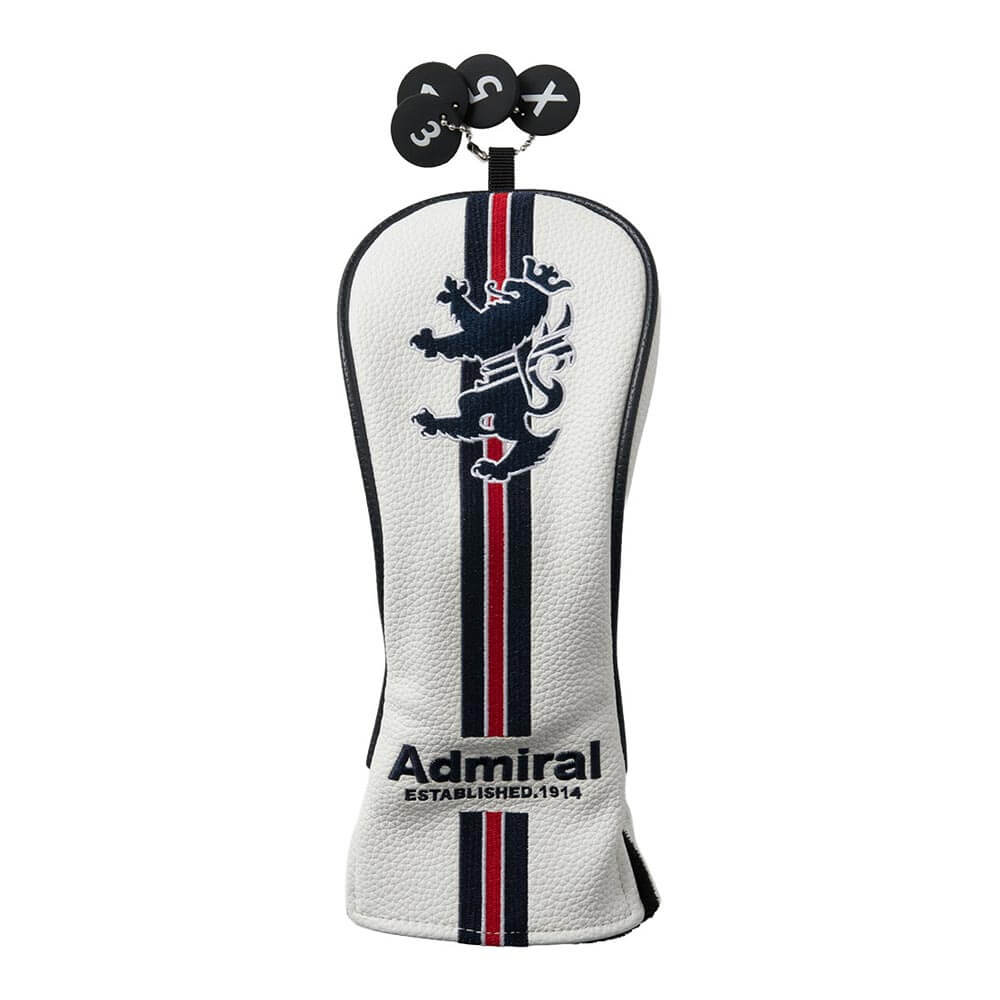 アドミラル Admiral　ランパント ヘッドカバー ユーティリティ用 ADMG6BHC 00 ホワイト 詳細1
