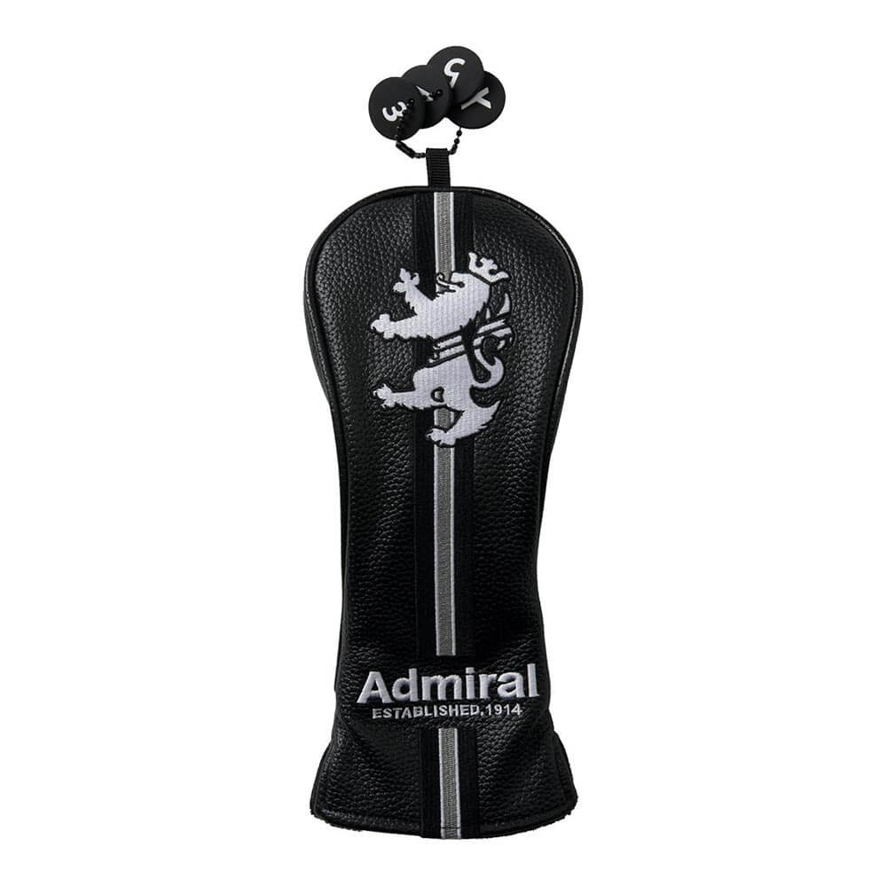 アドミラル Admiral　ランパント ヘッドカバー ユーティリティ用 ADMG6BHC 10 ブラック 詳細1