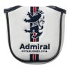 アドミラル Admiral　ランパント マレット用 パターカバー ADMG6BHE 00 ホワイト 詳細1