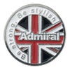 アドミラル Admiral　ユニオンジャック グリーンフォーク ADMG6BM4 90 トリコロール 商品全体の形状・デザインを確認できる画像