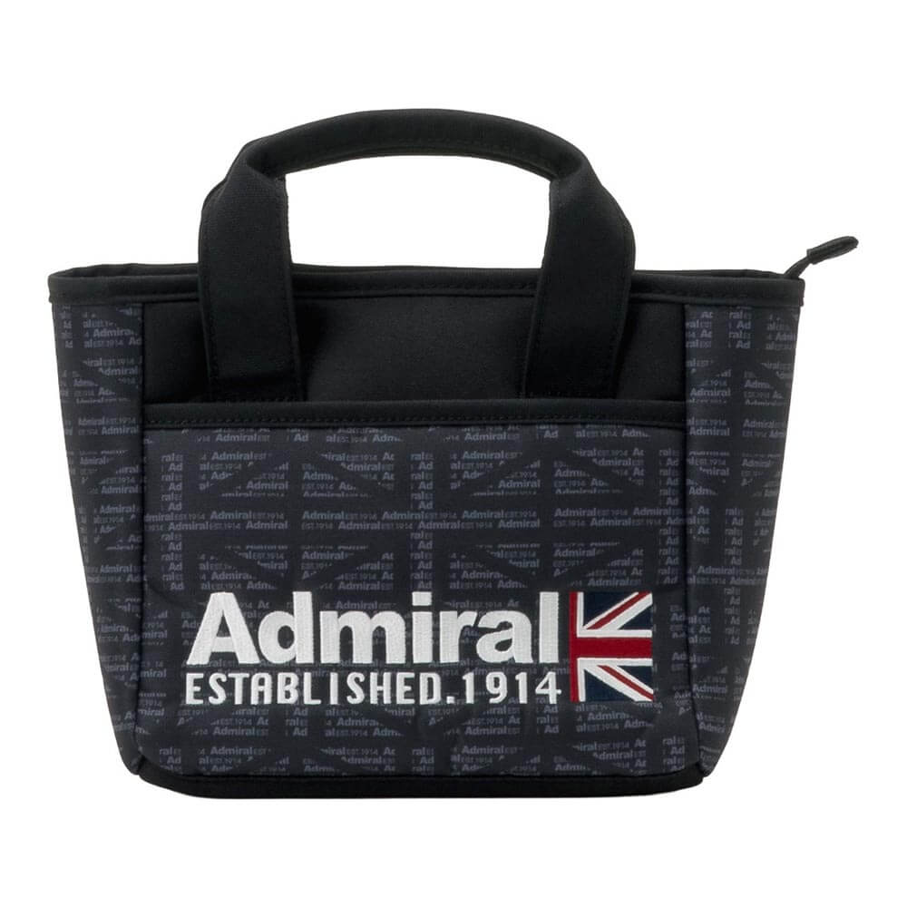 アドミラル Admiral　モノグラム ラウンドバッグ ADMZ6AT6 10 ブラック バッグ全体を正面または斜めから確認できる画像