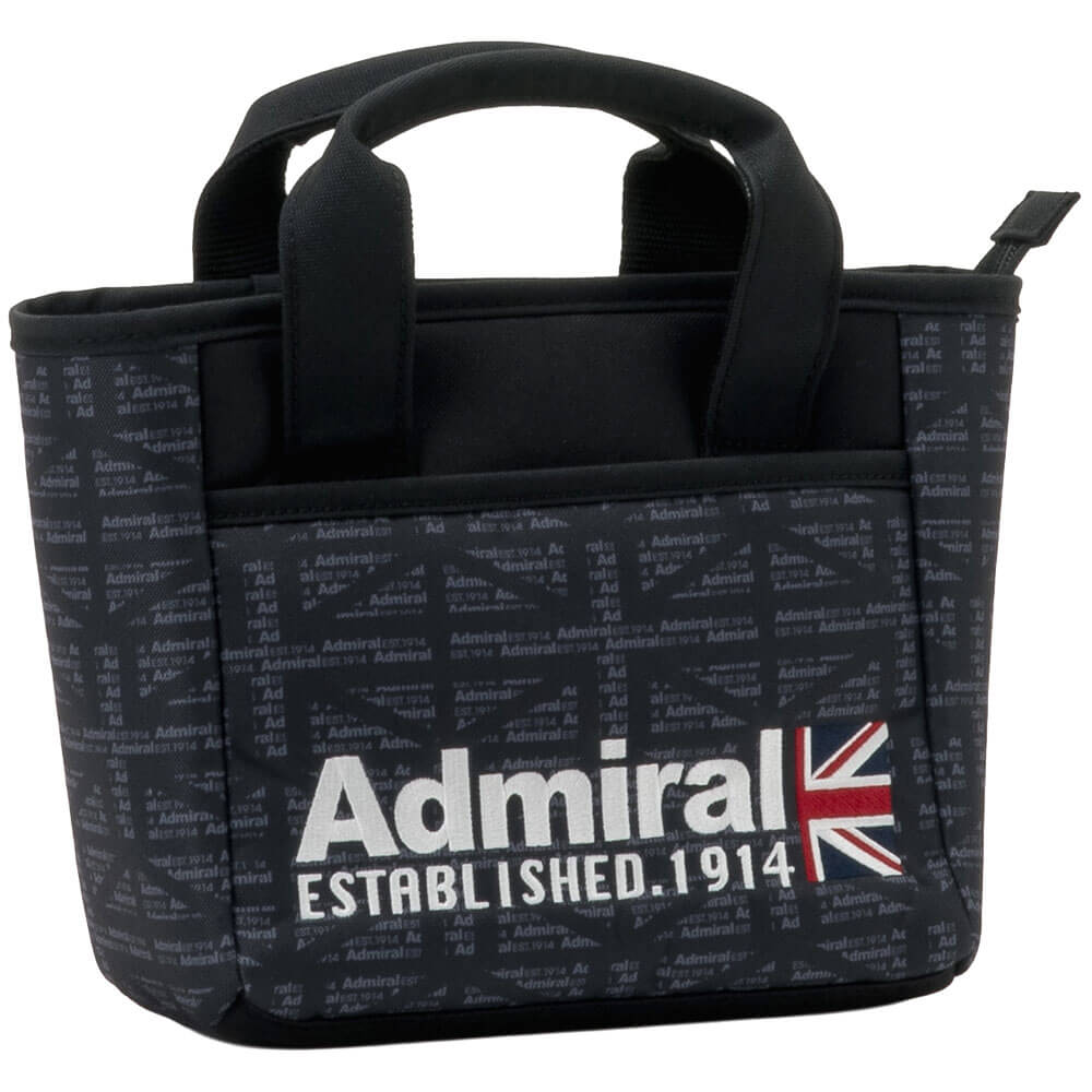 アドミラル Admiral　モノグラム ラウンドバッグ ADMZ6AT6 10 ブラック バッグの背面または側面を確認できる画像