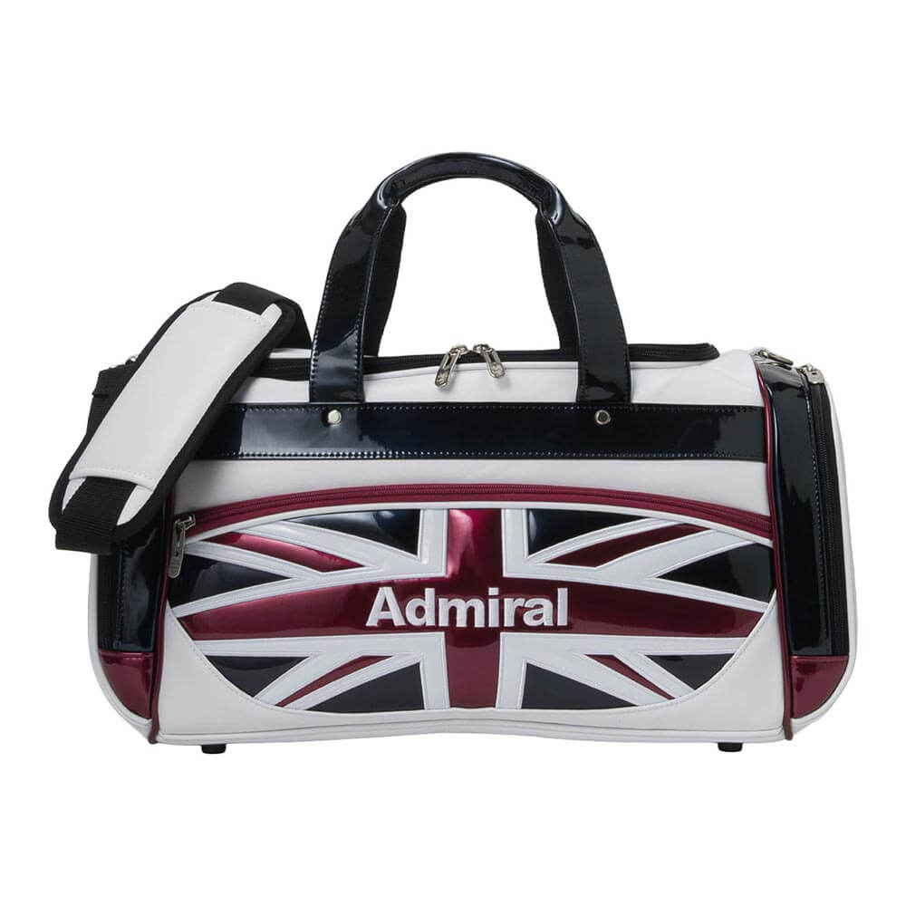 アドミラル Admiral　UJスポーツ ボストンバッグ ADMZ6BB1 90 トリコロール バッグ全体を正面または斜めから確認できる画像