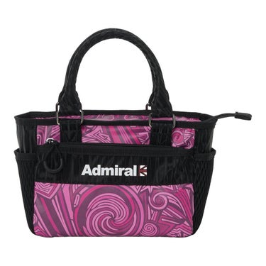 アドミラル Admiral　ダズル ラウンドバッグ ADMZ6BT1 48 ピンク バッグ全体を正面または斜めから確認できる画像