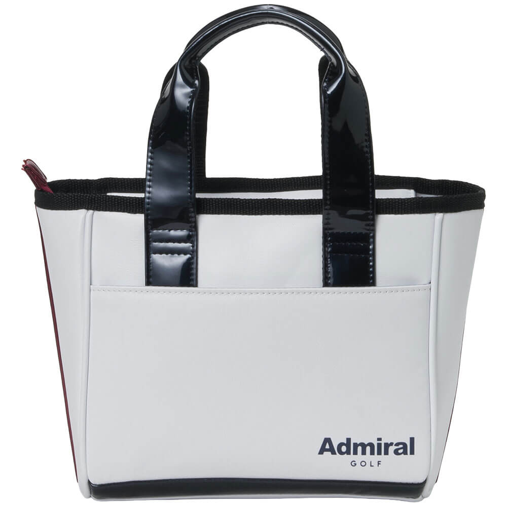 アドミラル Admiral　UJスポーツ ラウンドバッグ ADMZ6BT2 90 トリコロール バッグの開口部や収納内部を確認できる画像