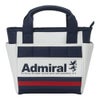 アドミラル Admiral　スタンダード ラウンドバッグ ADMZ6BT3 00 ホワイト バッグ全体を正面または斜めから確認できる画像