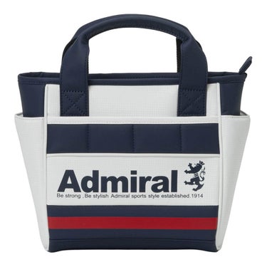 アドミラル Admiral　スタンダード ラウンドバッグ ADMZ6BT3 00 ホワイト バッグ全体を正面または斜めから確認できる画像