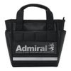アドミラル Admiral　スタンダード ラウンドバッグ ADMZ6BT3 10 ブラック バッグ全体を正面または斜めから確認できる画像