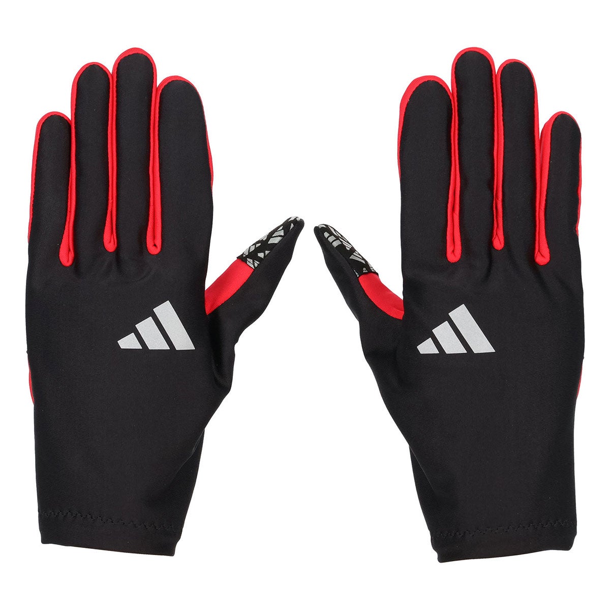 アディダス adidas　ウォームグラブ 手袋 LBG805 別カラーの手袋の手の甲側のデザインを確認できる画像