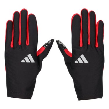 アディダス adidas　ウォームグラブ 手袋 LBG805 別カラーの手袋の手の甲側のデザインを確認できる画像