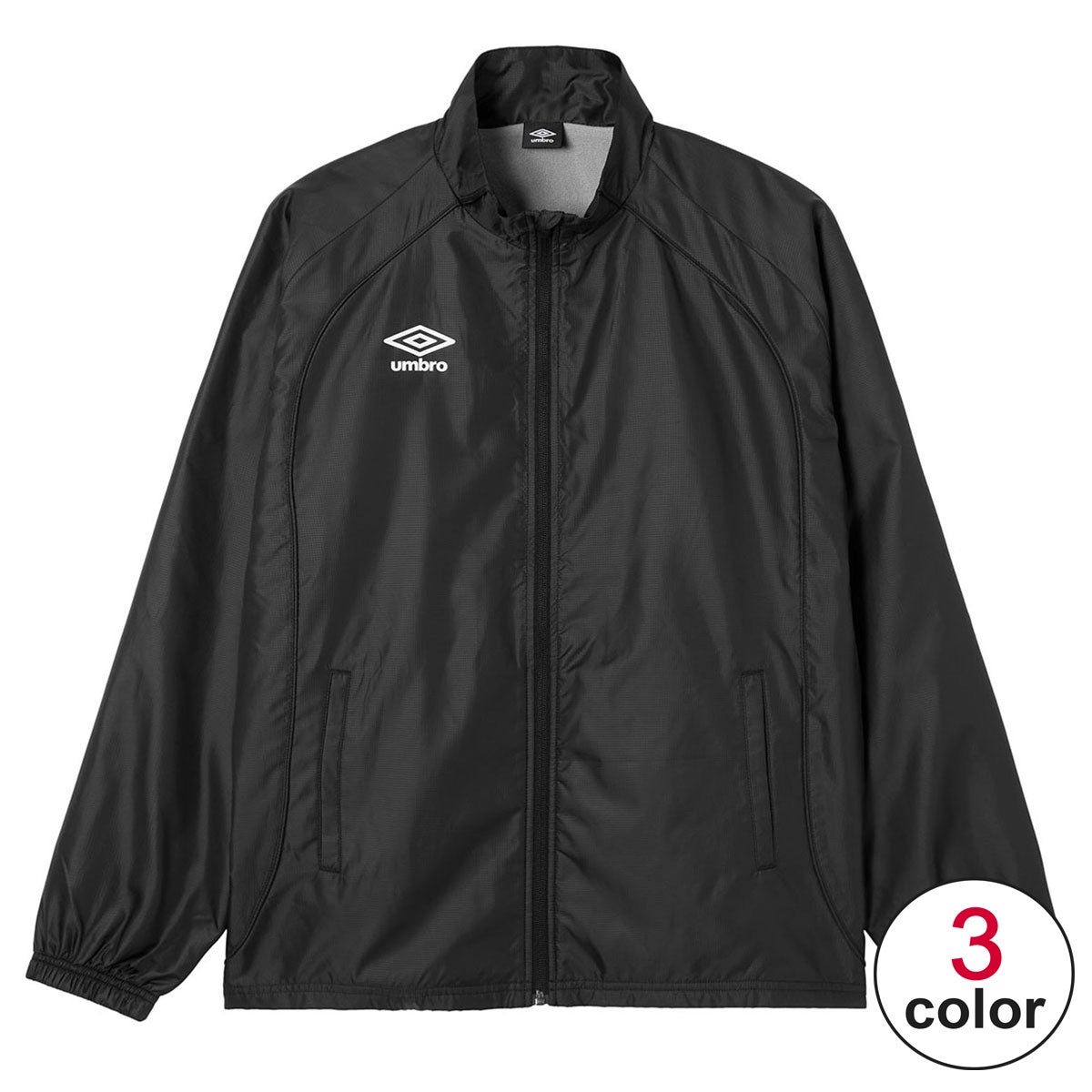 アンブロ umbro　裏起毛 ウインドジャケット UF5FWB02MA 複数カラーのバリエーションと商品全体を確認できる画像
