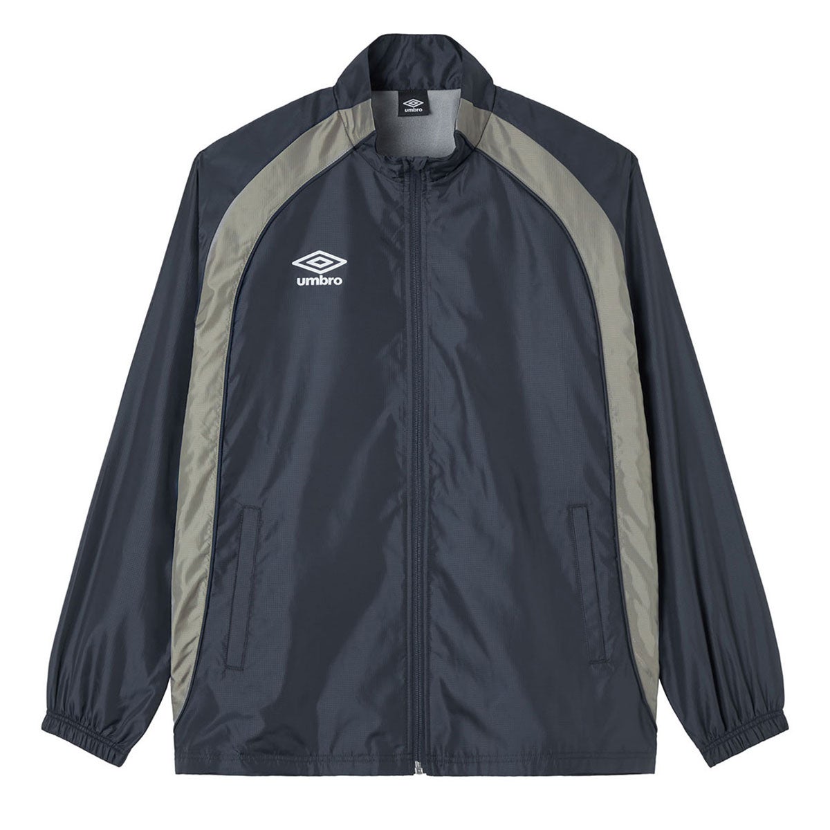 アンブロ umbro　裏起毛 ウインドジャケット UF5FWB02MA 別カラーの商品全体を正面から確認できる画像