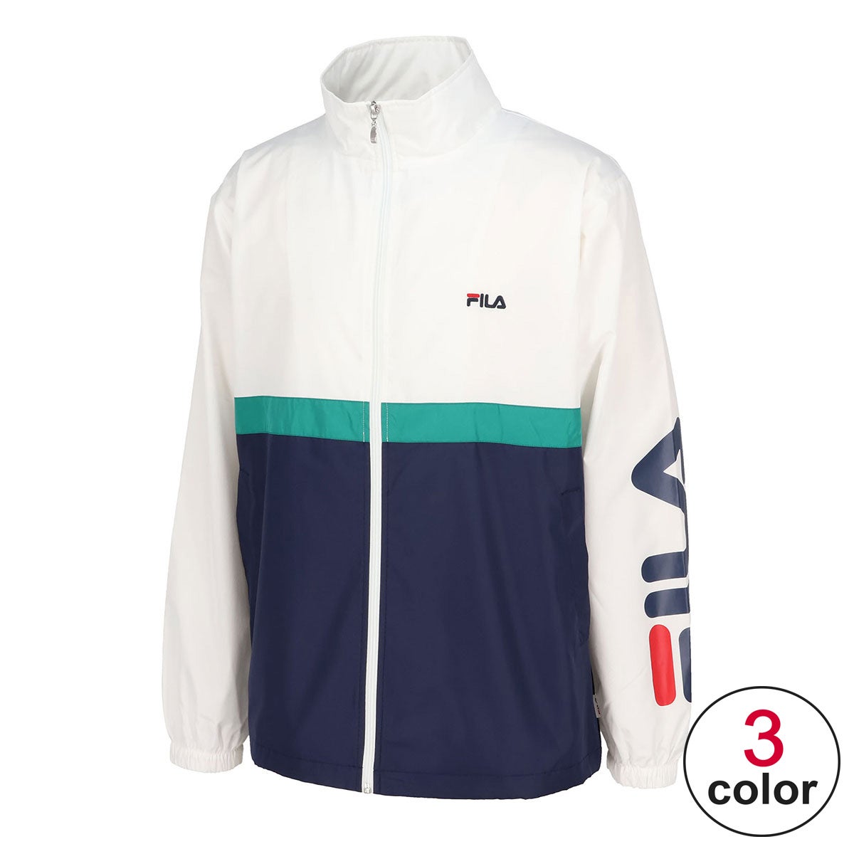 フィラ FILA　ウィンドジャケット メンズ CE6FDM837 2026年モデル 詳細1