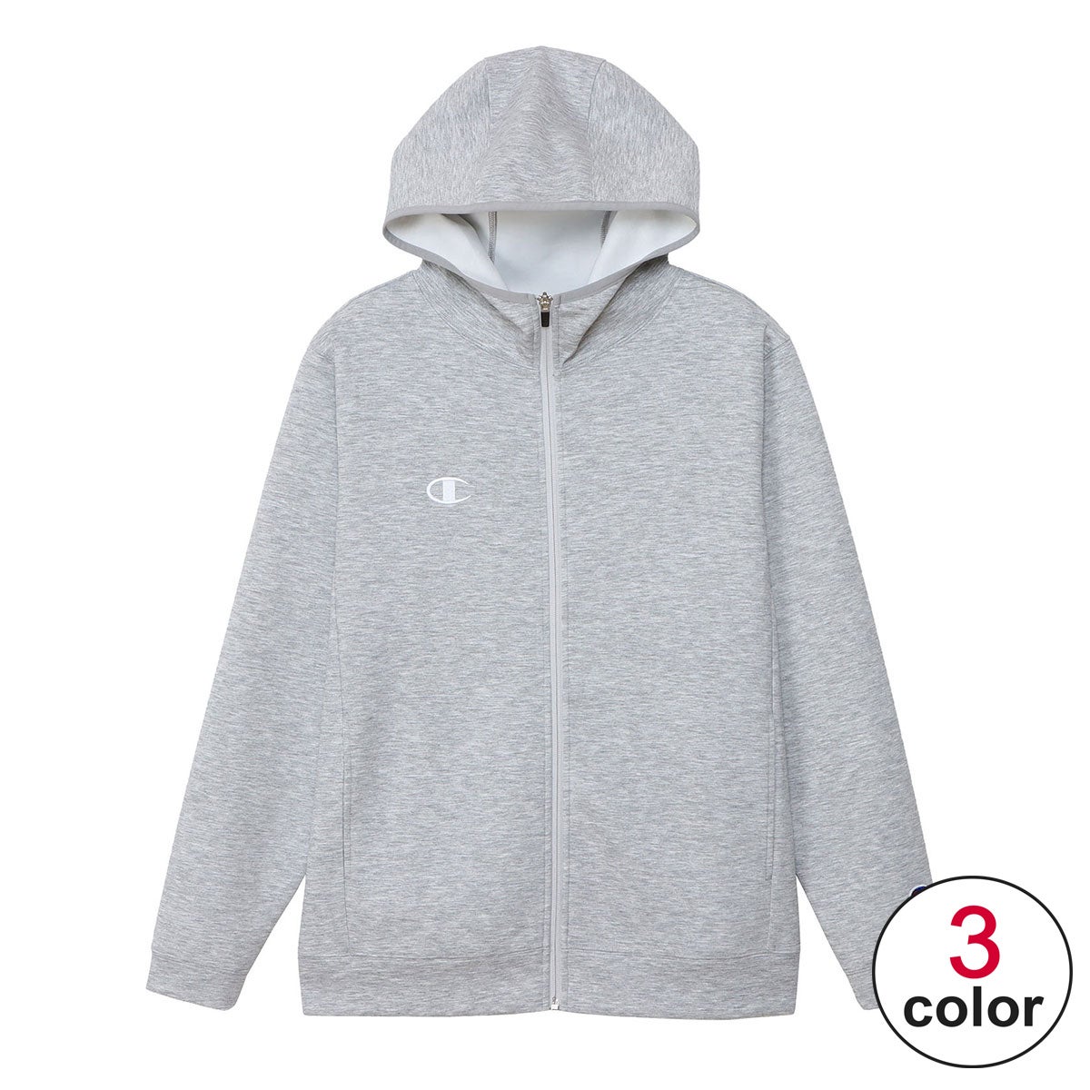 チャンピオン Champion　ZIP HOODED JACKET WUPニットジャケット C3-BS110 2024年モデル 詳細1