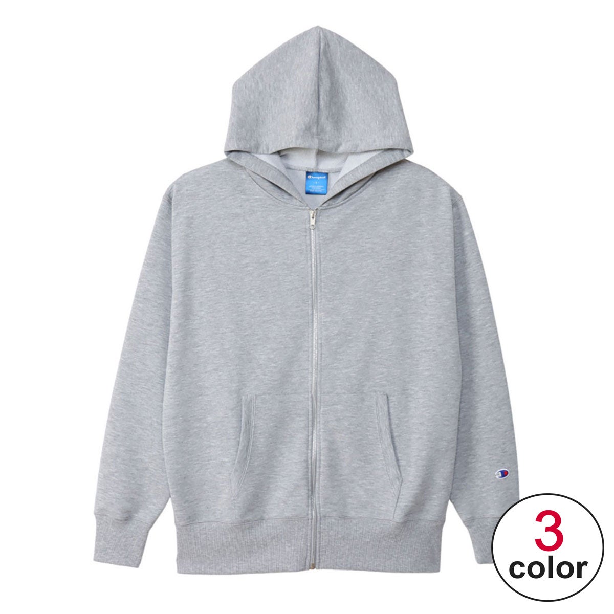 チャンピオン Champion　ZIP HOODED SWEATSHIRT スウェットパーカー C3-XS160 2023年モデル 詳細1