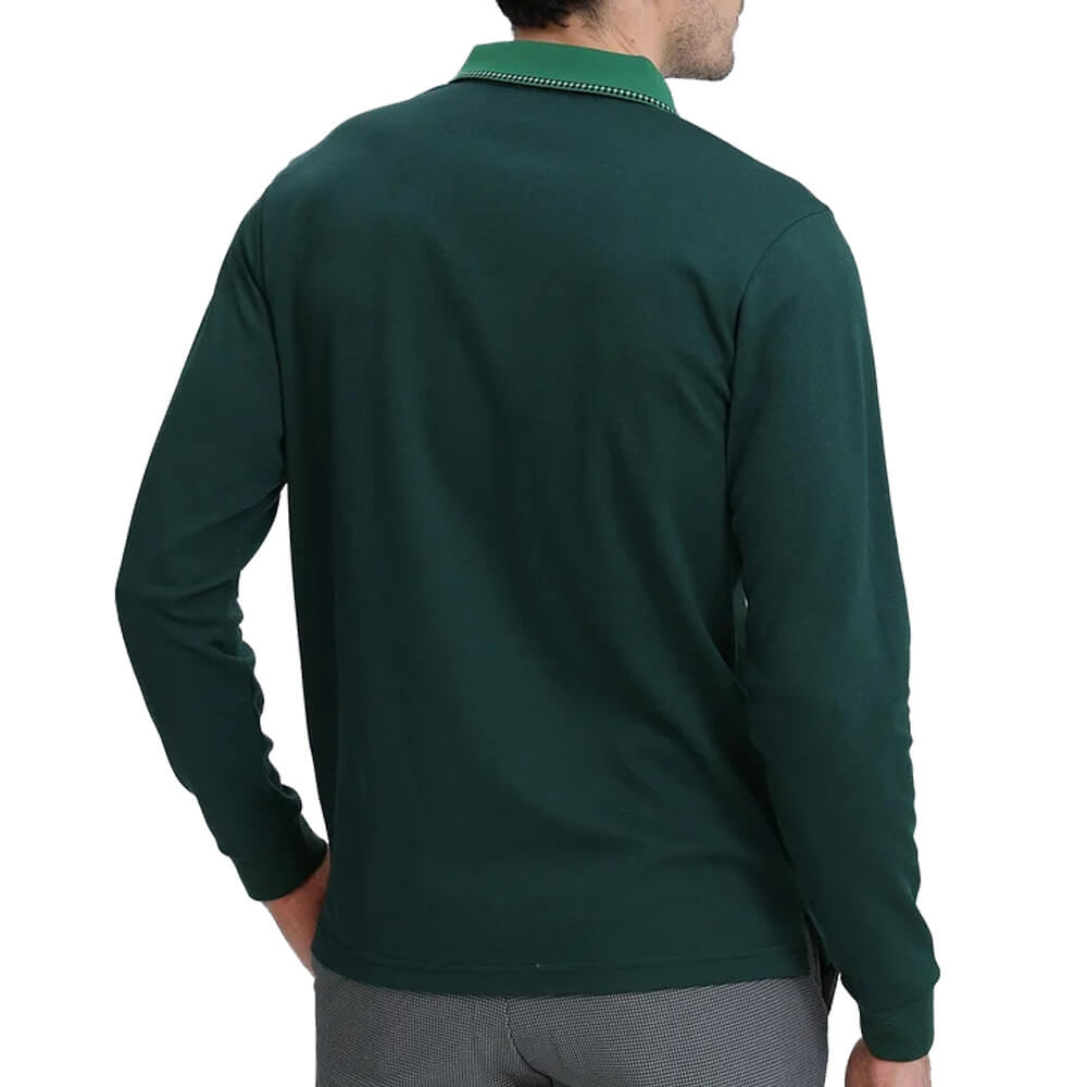 マンシングウェア Munsingwear　メンズ ドット鹿の子 長袖 ポロシャツ MG6FLS32M　2026年モデル 詳細3