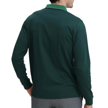 マンシングウェア Munsingwear　メンズ ドット鹿の子 長袖 ポロシャツ MG6FLS32M　2026年モデル 詳細3