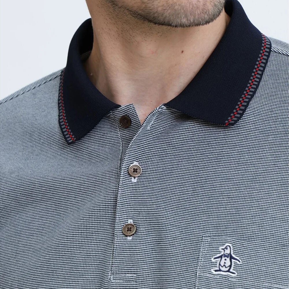 マンシングウェア Munsingwear　メンズ ドット鹿の子 長袖 ポロシャツ MG6FLS32M　2026年モデル 詳細6
