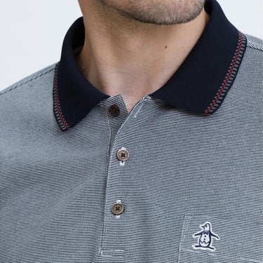 マンシングウェア Munsingwear　メンズ ドット鹿の子 長袖 ポロシャツ MG6FLS32M　2026年モデル 詳細6