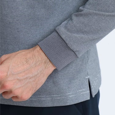 マンシングウェア Munsingwear　メンズ ドット鹿の子 長袖 ポロシャツ MG6FLS32M　2026年モデル 詳細8